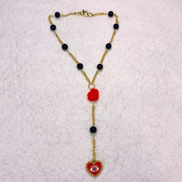 Evil Eye Heart Rosary