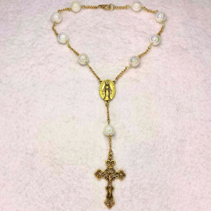White Rosary